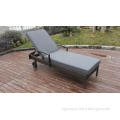 Adjustable Rattan Sun Lounger , Patio / Garden / Beach Loun